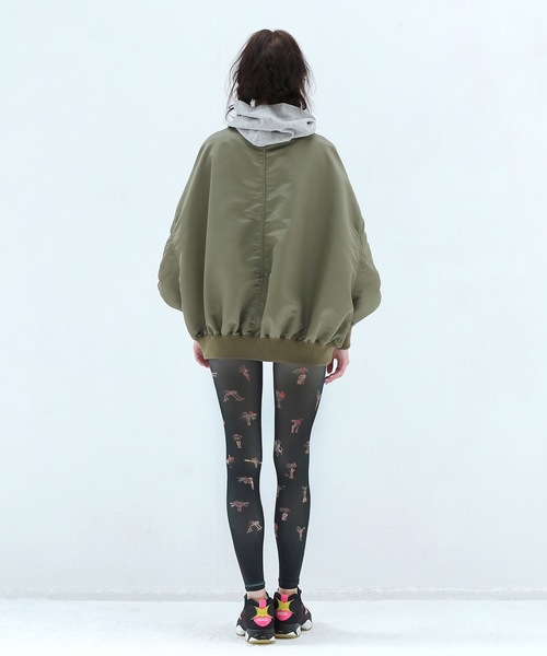 bedsidedrama(ベットサイドドラマ)の「Jomon Period Parker(パーカー・レディース・グレー/ブラック・1)」の10枚目の写真