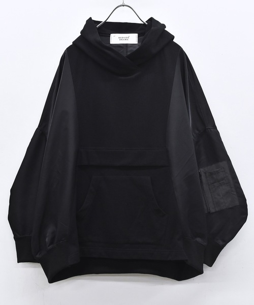 bedsidedrama(ベットサイドドラマ)の「Jomon Period Parker(パーカー・レディース・グレー/ブラック・1)」の12枚目の写真