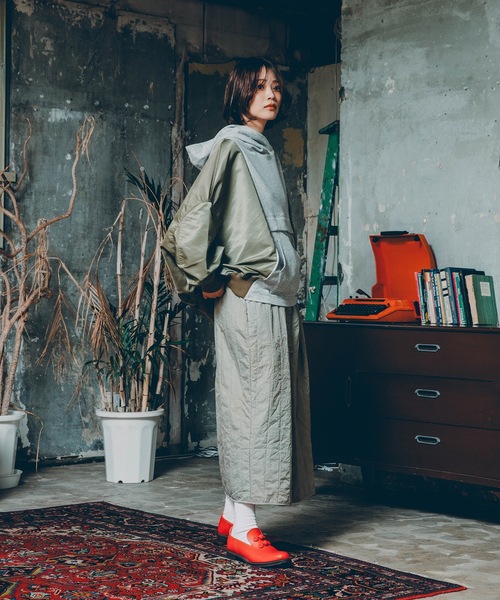 bedsidedrama(ベットサイドドラマ)の「Jomon Period Parker(パーカー・レディース・グレー/ブラック・1)」の16枚目の写真