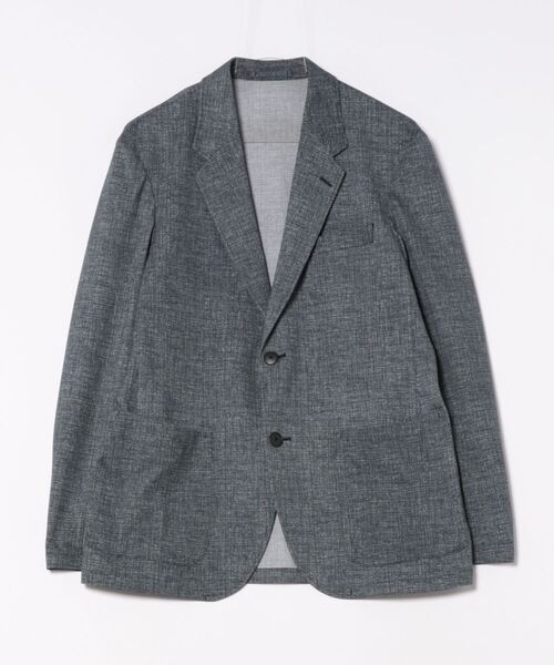 TAKA-Q（タカキュー）の「【WEB限定販売 軽量 ストレッチ ウォッシャブル】プライムフレックス 2ボタンジャケット（テーラードジャケット・メンズ・ネイビー/ブルー・S/MEDIUM/LARGE/X-LARGE/3L）」の5枚目の写真