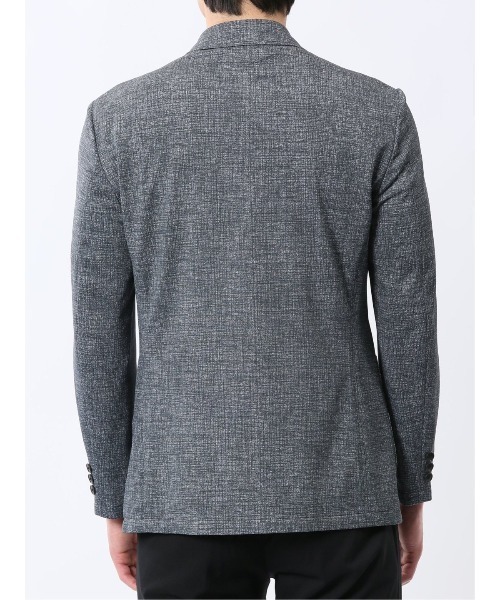 TAKA-Q（タカキュー）の「【WEB限定販売 軽量 ストレッチ ウォッシャブル】プライムフレックス 2ボタンジャケット（テーラードジャケット・メンズ・ネイビー/ブルー・S/MEDIUM/LARGE/X-LARGE/3L）」の8枚目の写真