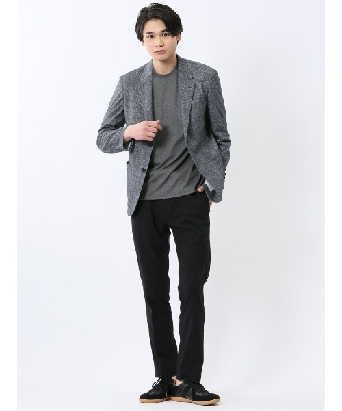 TAKA-Q（タカキュー）の「【WEB限定販売 軽量 ストレッチ ウォッシャブル】プライムフレックス 2ボタンジャケット（テーラードジャケット・メンズ・ネイビー/ブルー・S/MEDIUM/LARGE/X-LARGE/3L）」の15枚目の写真