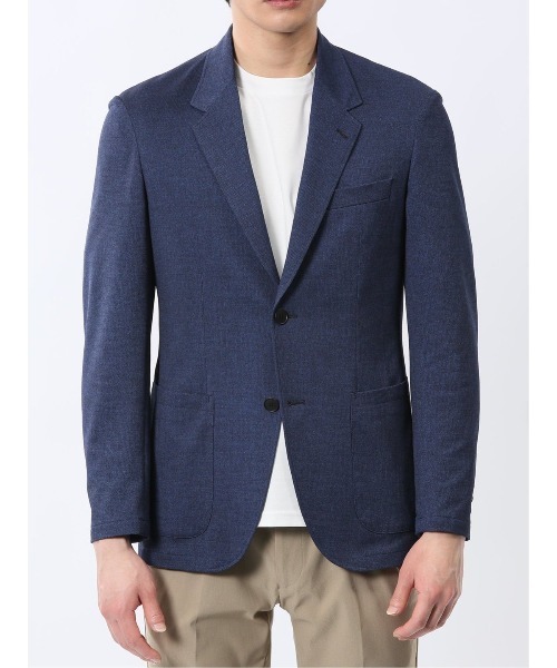 TAKA-Q（タカキュー）の「【WEB限定販売 軽量 ストレッチ ウォッシャブル】プライムフレックス 2ボタンジャケット（テーラードジャケット・メンズ・ネイビー/ブルー・S/MEDIUM/LARGE/X-LARGE/3L）」の17枚目の写真