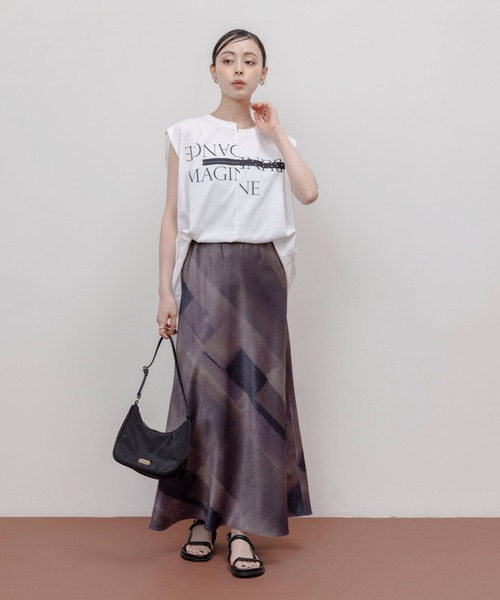 スカート シルエットアートptマーメイドスカート レディース 新品未使用Eimee Law シルエットアートptマーメイドスカート 女性