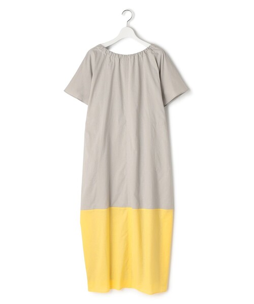 J.PRESS YORK STREET(ジェイプレスヨークストリート)の「【WOMEN】バイカラー ワンピース(ワンピース・レディース・グリーン系1/サックスブルー系1/ライトグレー系1・F)」の13枚目の写真