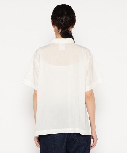 WOMEN'S COTTON VOILE SHORT SLEEVE SHIRT（シャツ/ブラウス