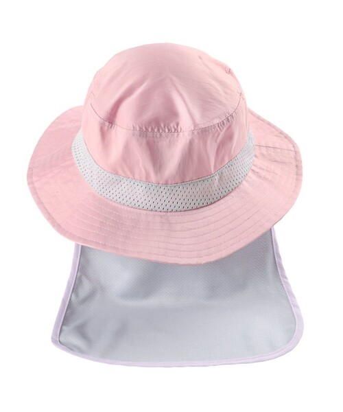 BRANSHES(ブランシェス)の「【接触冷感】フローズンメッシュネックカバー付きハット(ハット・キッズ・カーキオリーブ/ラベンダー・52cm/50cm/54cm/56cm)」の13枚目の写真