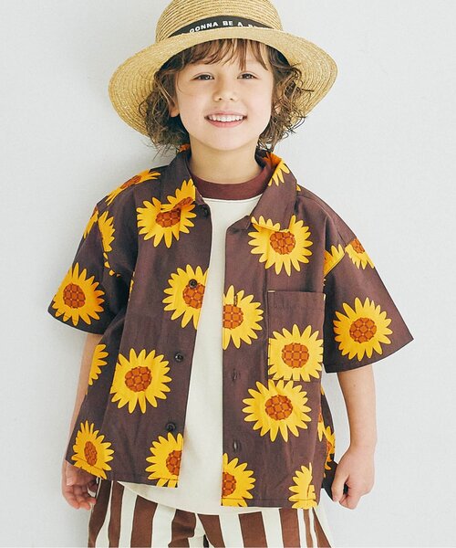 よぴ　4点おまとめ セール】イロチ買いしたい夏すぎる総柄半袖シャツ（シャツ