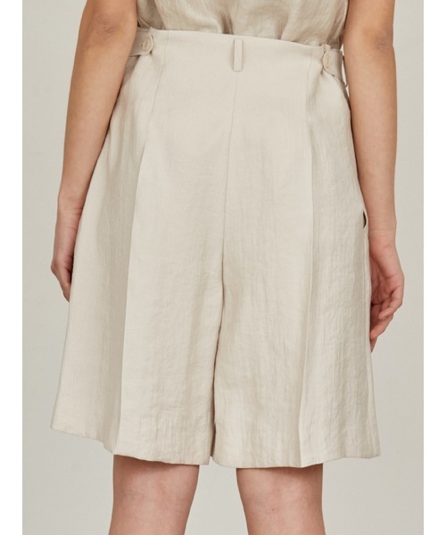 styling/（スタイリング）の「【セットアップ対応】バックサテンショートパンツ（その他パンツ・レディース・ブラック/アイボリー/ライム・1/0）」の9枚目の写真