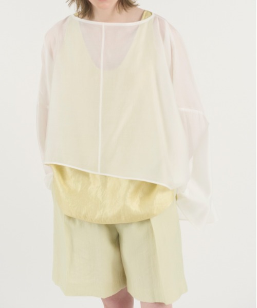 styling/（スタイリング）の「【セットアップ対応】バックサテンショートパンツ（その他パンツ・レディース・ブラック/アイボリー/ライム・1/0）」の17枚目の写真