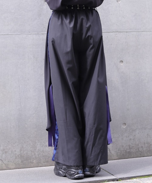 REZEN（リゼン）の「彼岸花レイヤード袴パンツ（その他パンツ