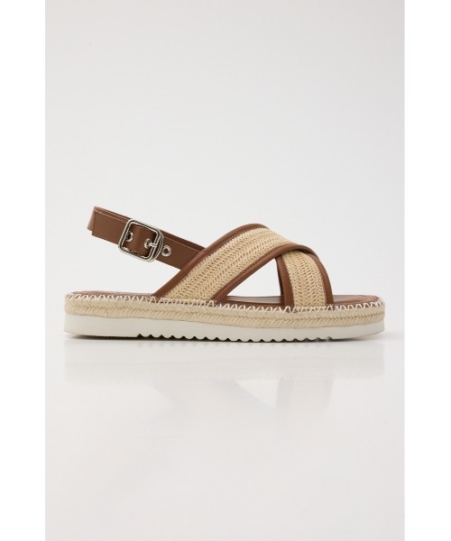 STACCATO(スタッカート)の「アランクロスプラットフォームサンダル(サンダル・レディース・ブラウン/ブラック・22.5cm/23.0cm/23.5cm/24.0cm/24.5cm)」の11枚目の写真