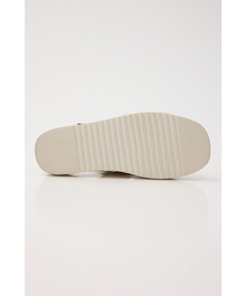 STACCATO(スタッカート)の「アランクロスプラットフォームサンダル(サンダル・レディース・ブラウン/ブラック・22.5cm/23.0cm/23.5cm/24.0cm/24.5cm)」の8枚目の写真