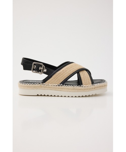 STACCATO(スタッカート)の「アランクロスプラットフォームサンダル(サンダル・レディース・ブラウン/ブラック・22.5cm/23.0cm/23.5cm/24.0cm/24.5cm)」の14枚目の写真