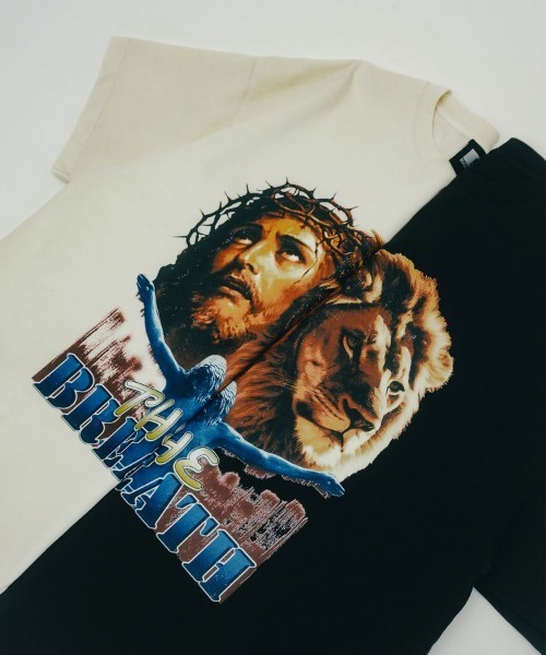 STYLISE（スタイライズ）の「【BREATH / ブレス】ZION LOGO TEE / クリーム [BR25SS-C5014]（Tシャツ/カットソー・メンズ・クリーム・M/L）」の8枚目の写真