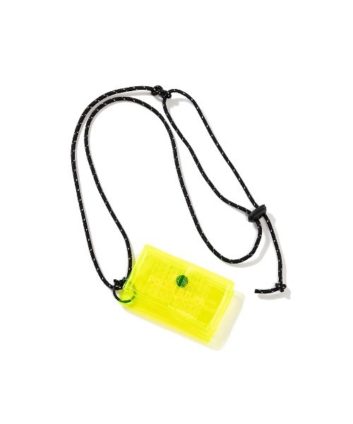 POLeR（ポーラー）の「POLER PVC COIN POUCH（ポーラー PVC コインポーチ）（コインケース・メンズ・オレンジ/イエロー/ブラック/クリア・FREE）」の2枚目の写真