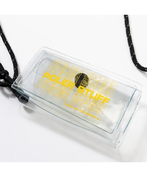 POLeR（ポーラー）の「POLER PVC COIN POUCH（ポーラー PVC コインポーチ）（コインケース・メンズ・オレンジ/イエロー/ブラック/クリア・FREE）」の5枚目の写真