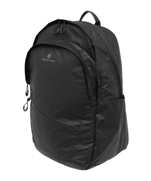 MICHAEL LINNELL（マイケル リンネル）の「【MICHAEL LINNELL/マイケルリンネル】Backpack　軽量　撥水　ワンポイントブランドロゴ　リフレクター　バックパック（バックパック/リュック・メンズ・ブラック・FREE）」の10枚目の写真