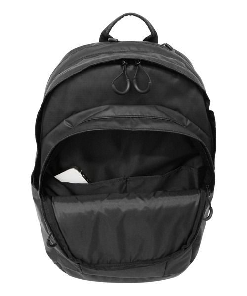 MICHAEL LINNELL（マイケル リンネル）の「【MICHAEL LINNELL/マイケルリンネル】Backpack　軽量　撥水　ワンポイントブランドロゴ　リフレクター　バックパック（バックパック/リュック・メンズ・ブラック・FREE）」の4枚目の写真