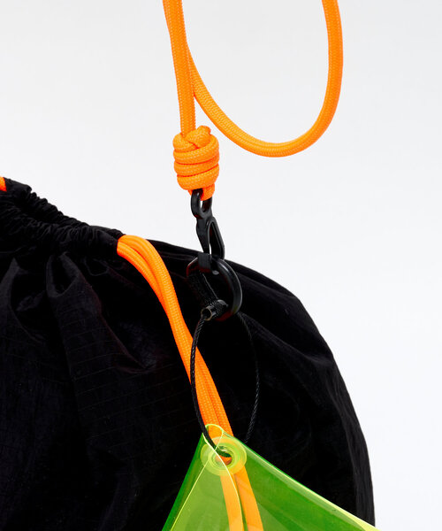 CIAOPANIC（チャオパニック）の「ポーチチャーム付きナイロンショルダーバッグ（ショルダーバッグ・レディース・ブラック/ブラウン/イエロー・FREE）」の17枚目の写真