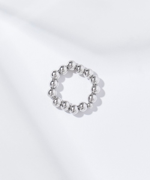 ROSE BUD(ローズバッド)の「BEADS RING(リング・レディース・シルバー・ONE SIZE)」の1枚目の写真