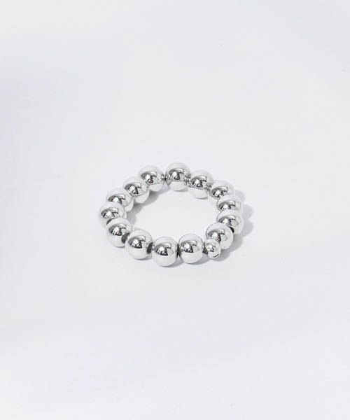 ROSE BUD(ローズバッド)の「BEADS RING(リング・レディース・シルバー・ONE SIZE)」の2枚目の写真