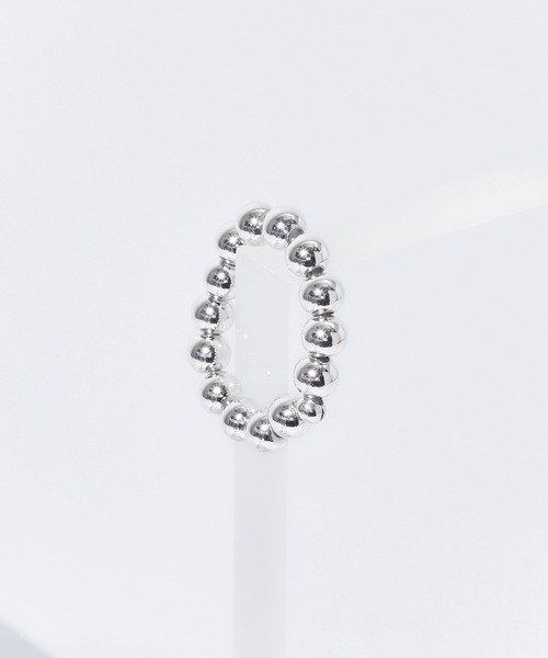ROSE BUD(ローズバッド)の「BEADS RING(リング・レディース・シルバー・ONE SIZE)」の4枚目の写真