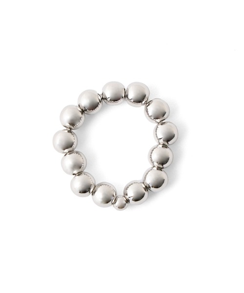 ROSE BUD(ローズバッド)の「BEADS RING(リング・レディース・シルバー・ONE SIZE)」の6枚目の写真