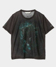 【beautiful people/ビューティフルピープル】jurassic world sheer jersey big T/ジュラシックワールドシアージャージービッグTシャツ/シアートップス