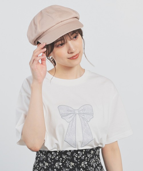 Honeys（ハニーズ）の「【汗止めテープ】キャスケット（キャスケット・レディース・ベージュ/アイボリー/ブラック・FREE）」の13枚目の写真