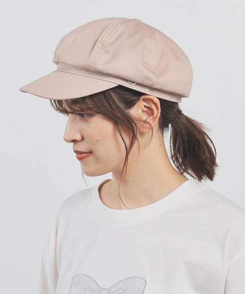 Honeys（ハニーズ）の「【汗止めテープ】キャスケット（キャスケット・レディース・ベージュ/アイボリー/ブラック・FREE）」の15枚目の写真