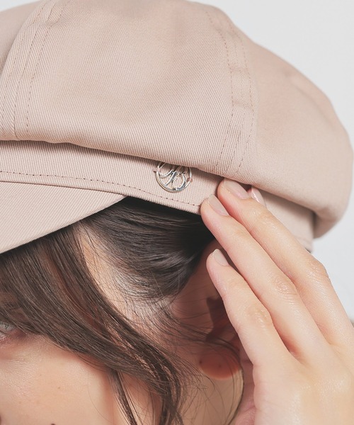 Honeys（ハニーズ）の「【汗止めテープ】キャスケット（キャスケット・レディース・ベージュ/アイボリー/ブラック・FREE）」の16枚目の写真