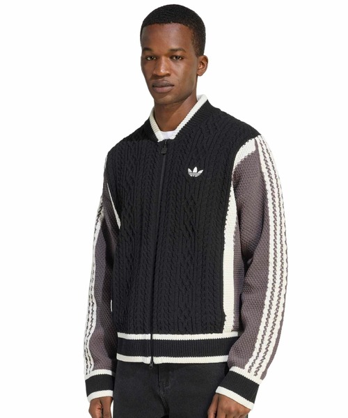adidas RETRO REMIX CARDIGAN / アディダス レトロ リミックス