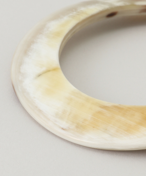 RHロンハーマン購入 CATHsキャッツ ホーンバングル 定価13.200円 Bshop（ビショップ）の「CATH・S | BENDED HORN BANGLE SET