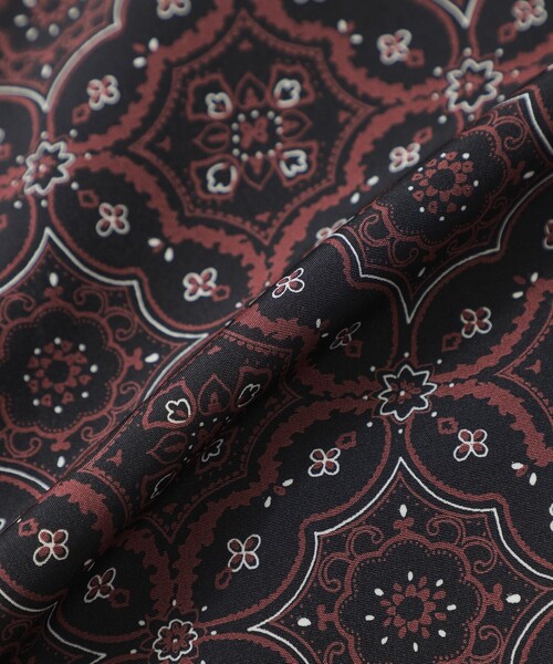 LOVELESS(ラブレス)の「オーナメントプリントショートスリーブシャツ(シャツ/ブラウス・メンズ・グリーン系その他/ブラック/ブルー・M/L)」の13枚目の写真