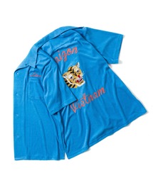HOUSTON | 【HOUSTON】PILE BOWLING SHIRT パイルボーリングシャツ(シャツ/ブラウス)