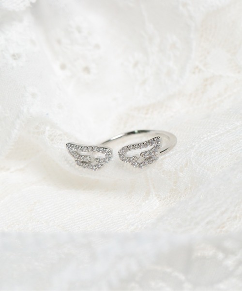 LINFA　（リンファ）の「エンジェルフェザーリング（リング・レディース・シルバー/ゴールド・FREE）」の5枚目の写真