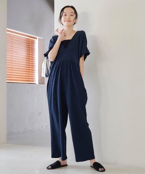 LOHEN ローヘン　バックV オールインワン サロペット38 SALOPETTE / OVERALLS – LOHEN
