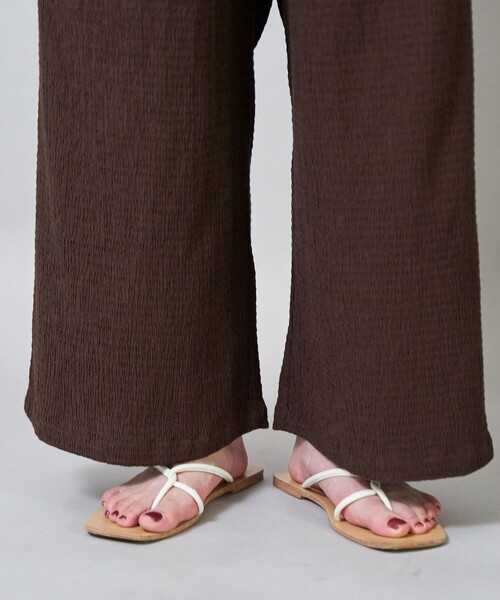 coen（コーエン）の「サッカーチェックオールインワンサロペット（サロペット/オーバーオール・レディース・ブラック/ネイビー/ブラウン・FREE）」の14枚目の写真