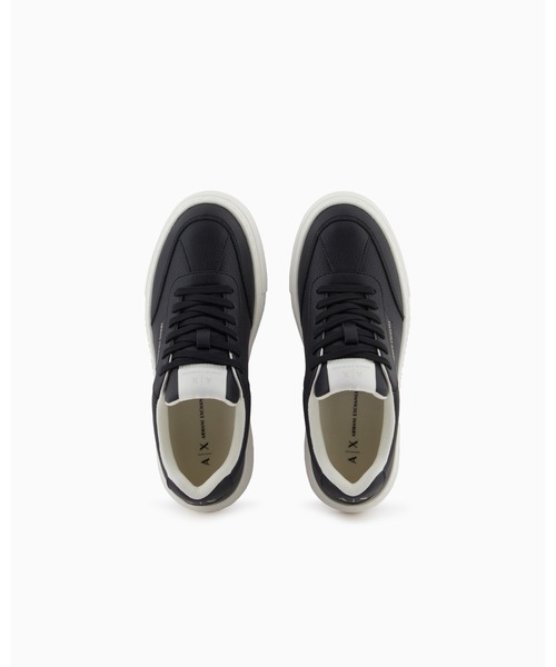 ARMANI EXCHANGE(アルマーニエクスチェンジ)の「【A|X アルマーニ エクスチェンジ】<オンライン限定>ボリュームソールレースアップスニーカー(スニーカー・レディース・オフホワイト/ブラック・36/36.5/37/38/38.5/39/37.5)」の9枚目の写真