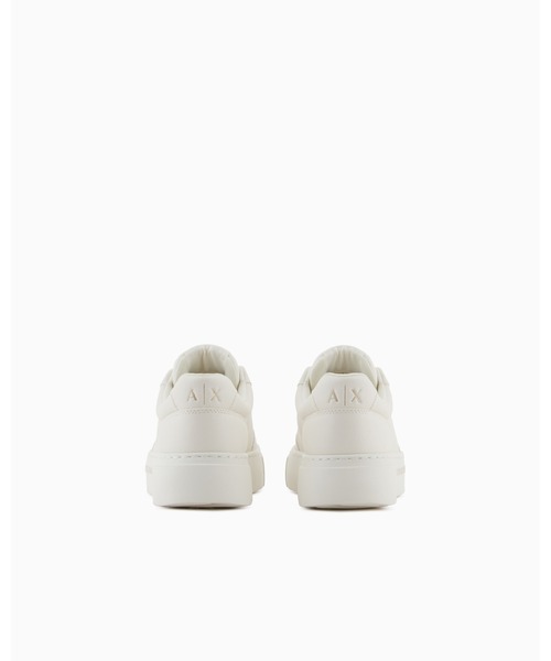 ARMANI EXCHANGE(アルマーニエクスチェンジ)の「【A|X アルマーニ エクスチェンジ】<オンライン限定>ボリュームソールレースアップスニーカー(スニーカー・レディース・オフホワイト/ブラック・36/36.5/37/38/38.5/39/37.5)」の3枚目の写真
