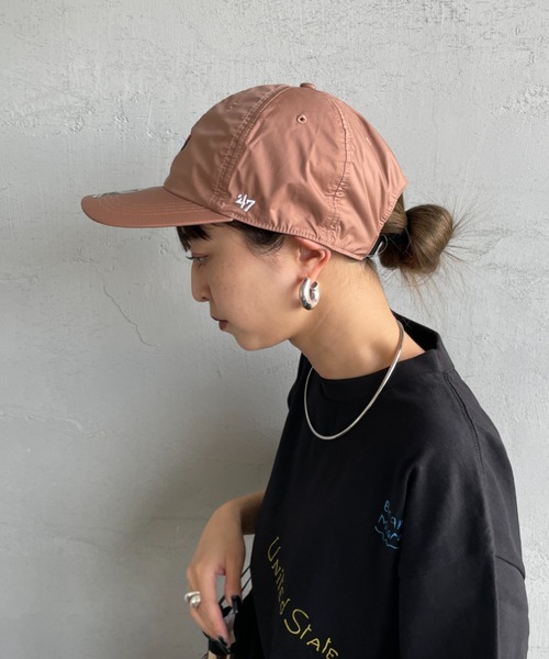NANGA（ナンガ）の「[NANGA/ナンガ] NANGA×47 AURORA TEX ブランドロゴキャップ（キャップ・レディース・ネイビー/ブラウン/グレー/ブラック・F）」の15枚目の写真