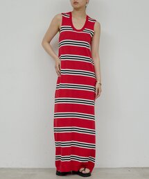 GALLARDAGALANTE | 【HERITANOVUM】バッククロスボーダーワンピース(ワンピース)