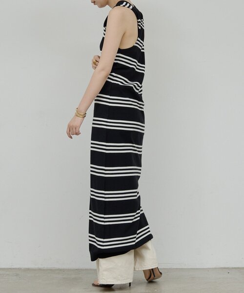 GALLARDAGALANTE（ガリャルダガランテ）の「【HERITANOVUM】バッククロスボーダーワンピース（ワンピース・レディース・ブラック/レッド・FREE）」の9枚目の写真