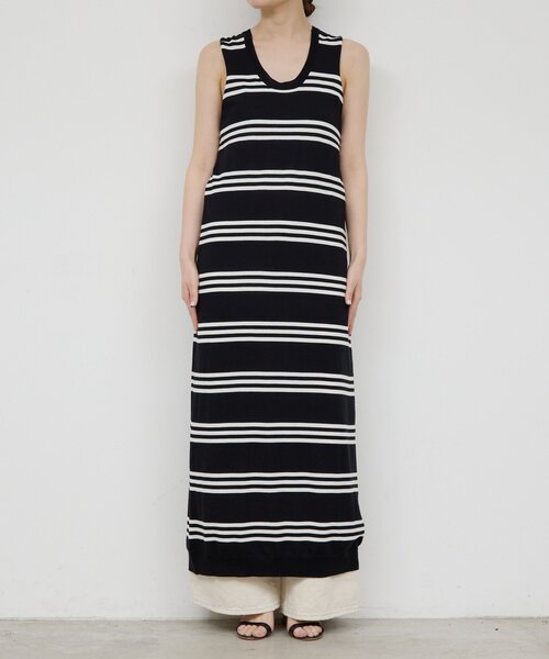 GALLARDAGALANTE（ガリャルダガランテ）の「【HERITANOVUM】バッククロスボーダーワンピース（ワンピース・レディース・ブラック/レッド・FREE）」の6枚目の写真