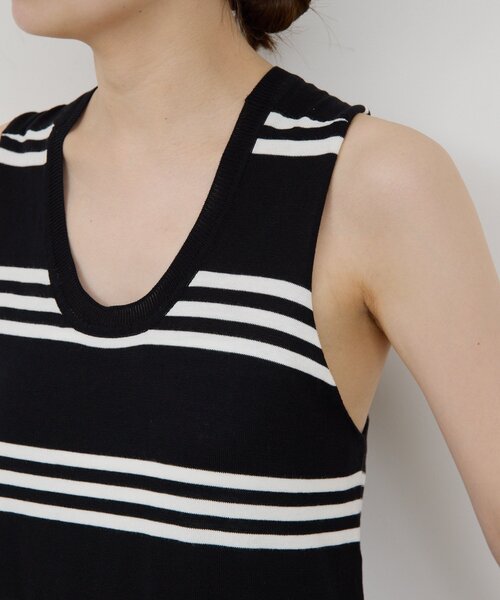 GALLARDAGALANTE（ガリャルダガランテ）の「【HERITANOVUM】バッククロスボーダーワンピース（ワンピース・レディース・ブラック/レッド・FREE）」の17枚目の写真