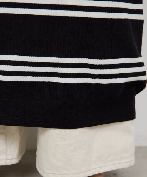 GALLARDAGALANTE（ガリャルダガランテ）の「【HERITANOVUM】バッククロスボーダーワンピース（ワンピース・レディース・ブラック/レッド・FREE）」の16枚目の写真