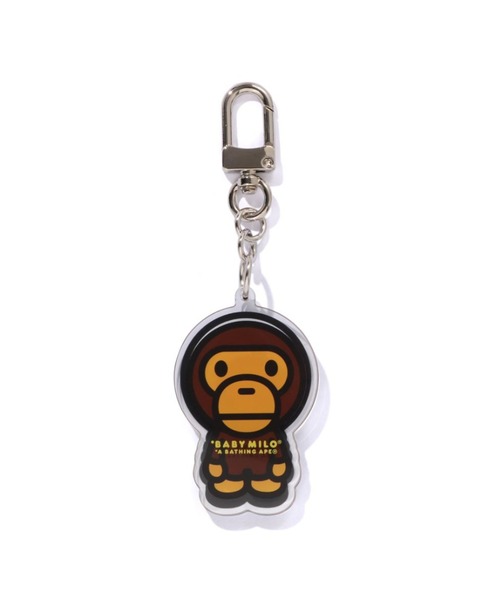 A BATHING APE（アベイシングエイプ）の「MILO COSMOS ACRYLIC KEYCHAIN（キーホルダー・キッズ・クリア・FREE）」の2枚目の写真