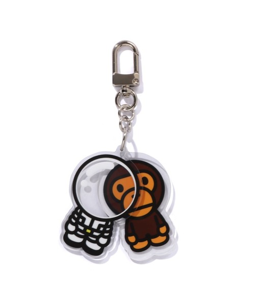 A BATHING APE（アベイシングエイプ）の「MILO COSMOS ACRYLIC KEYCHAIN（キーホルダー・キッズ・クリア・FREE）」の3枚目の写真