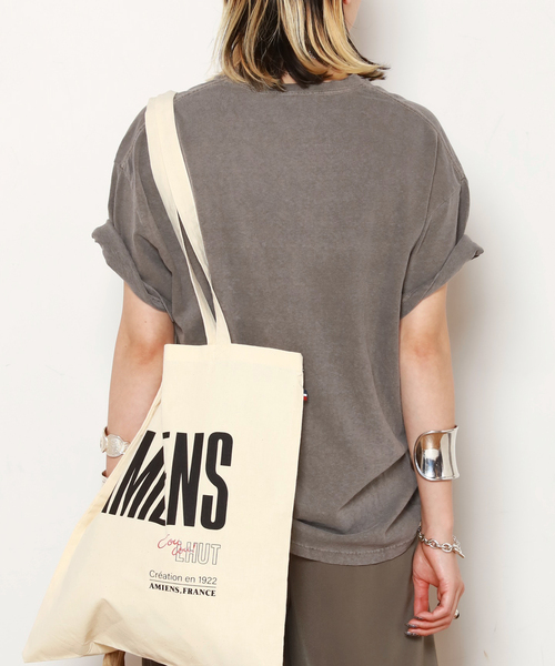 EVERYDAY I LIKE.（エヴリディアイライク）の「*Relax T-shirt（Tシャツ/カットソー・レディース・キャメル/カーキ/ベージュ・FREE）」の13枚目の写真